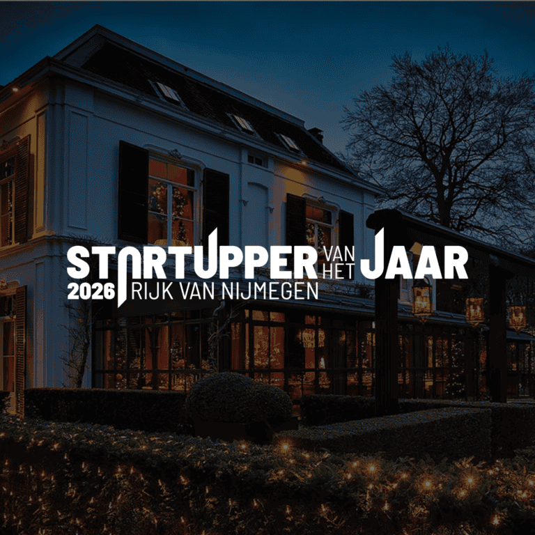StartUpper van het Jaar 2026 | Verkiezing voor startups in het Rijk van Nijmegen